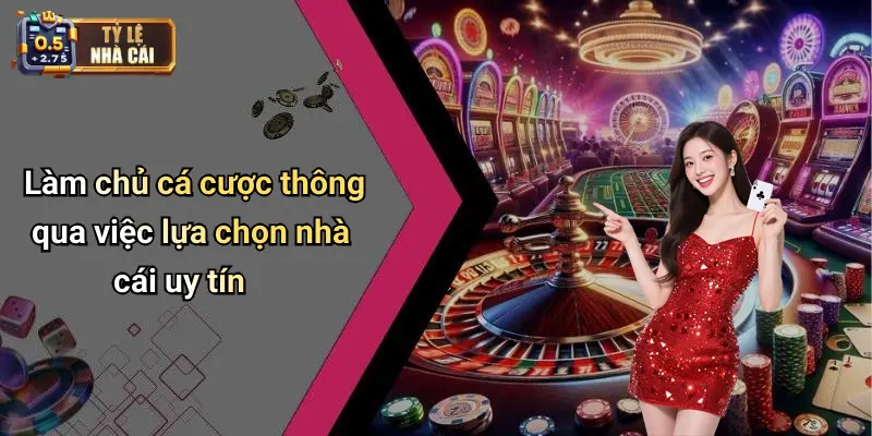 Làm chủ cá cược thông qua việc lựa chọn nhà cái uy tín