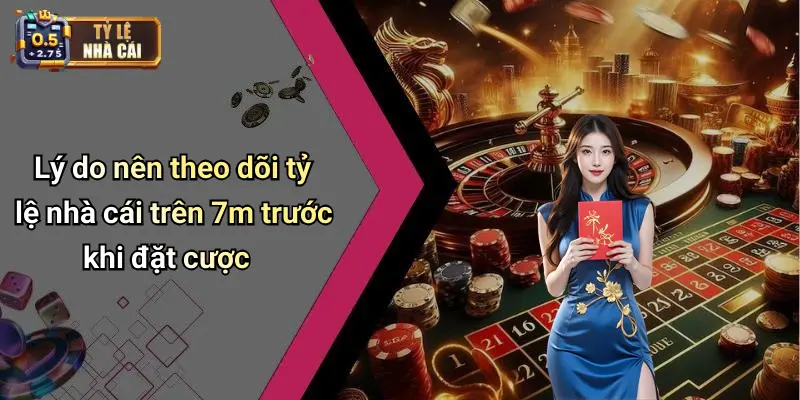 Lý do nên theo dõi tỷ lệ nhà cái trên 7m trước khi đặt cược
