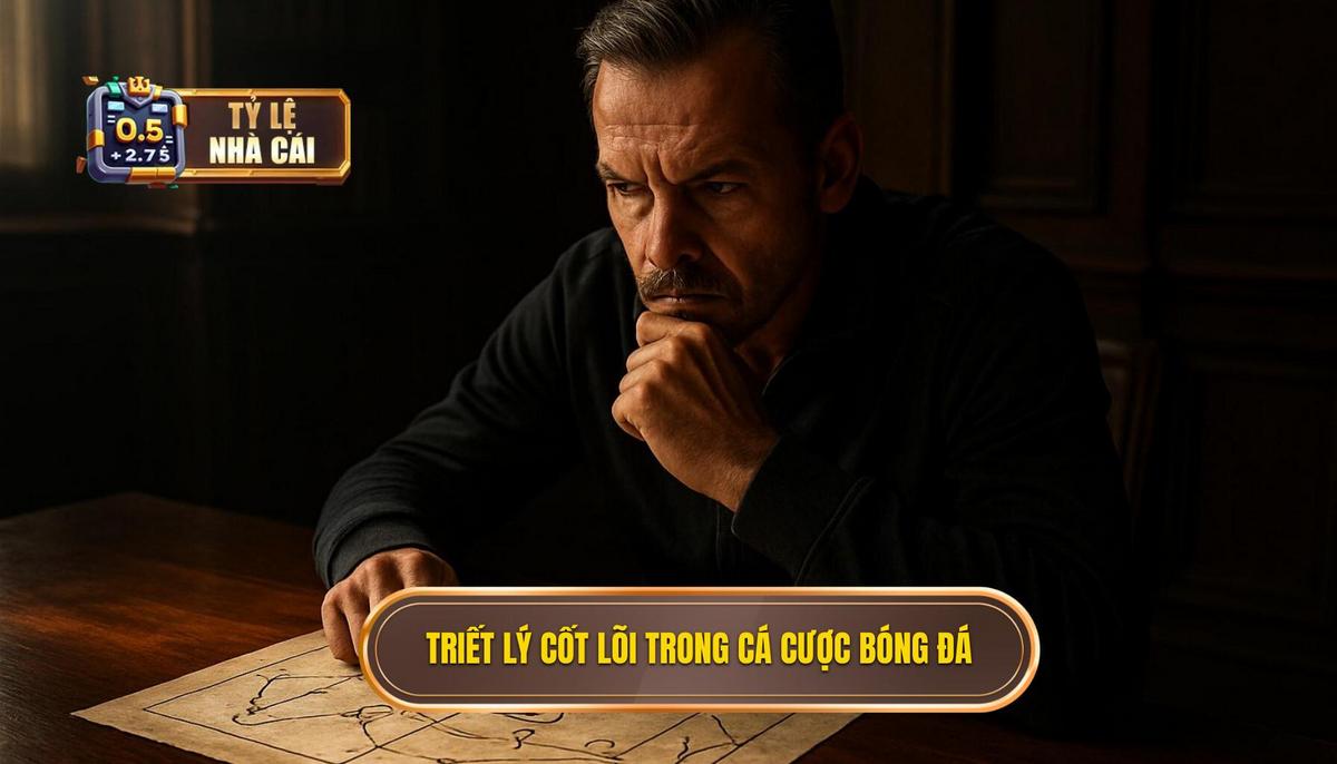 Triết lý cốt lõi trong cá cược bóng đá ít rủi ro