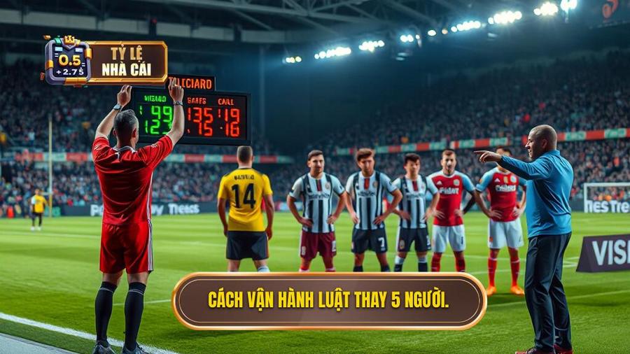 2. Cách vận hành luật thay 5 người.