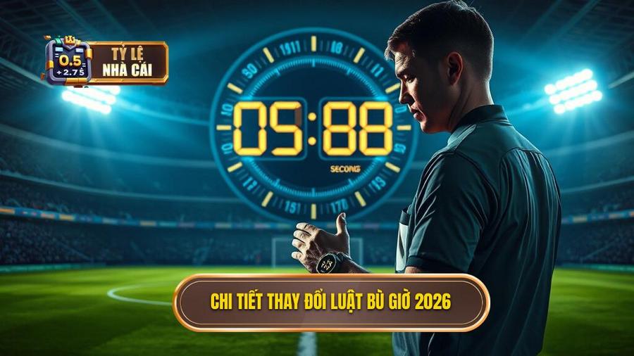 2. Chi tiết thay đổi Luật bù giờ 2026