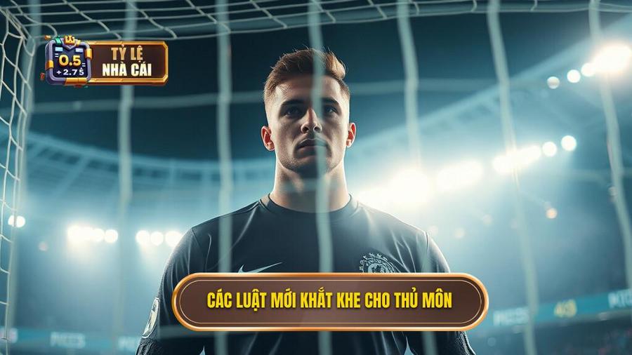 3. Các luật mới khắt khe cho thủ môn