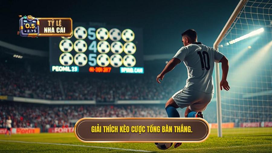 1. Kèo cược tổng bàn thắng là gì?