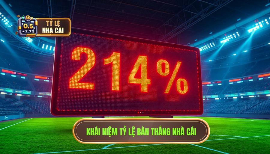 Tỷ lệ bàn thắng nhà cái là gì?