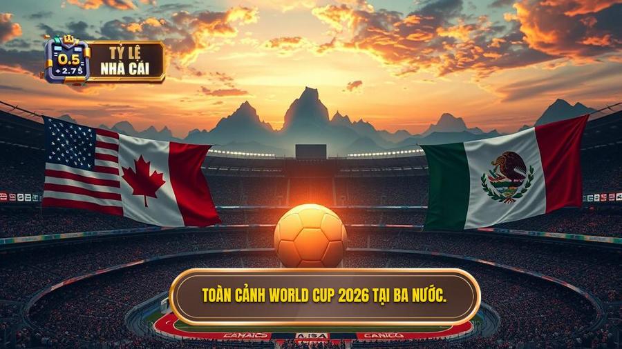 Tổng quan về World Cup 2026: Ba quốc gia, một giấc mơ