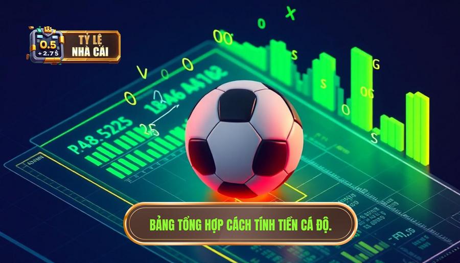 Bảng tổng hợp cách tính tiền theo tỷ lệ bàn thắng nhà cái